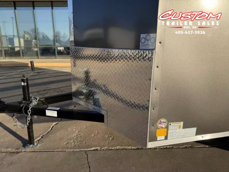 New #055223 2026 FOREST RIVER SA 5 X 8 SINGLE AXLE 3K ENCLOSED W/ REAR RAMP DOOR