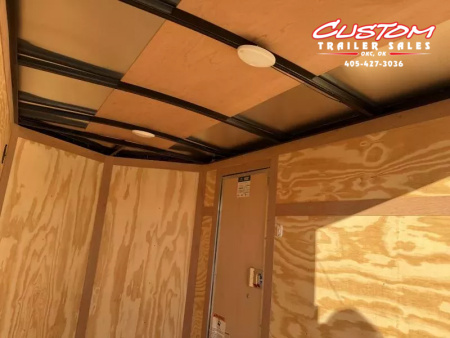 New #055223 2026 FOREST RIVER SA 5 X 8 SINGLE AXLE 3K ENCLOSED W/ REAR RAMP DOOR