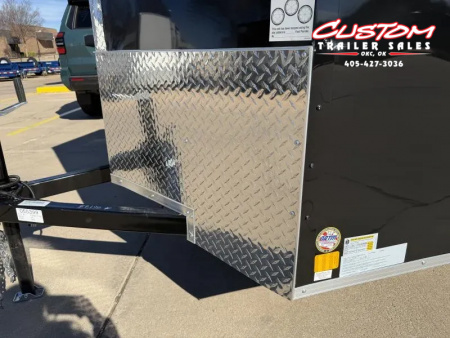 New #055399 2026 FOREST RIVER SA 5 X 8 SINGLE AXLE 3K ENCLOSED W/ REAR RAMP DOOR