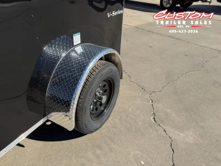 New #055399 2026 FOREST RIVER SA 5 X 8 SINGLE AXLE 3K ENCLOSED W/ REAR RAMP DOOR