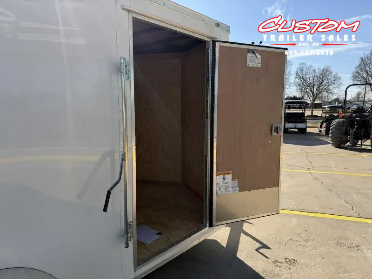 New #055414 2026 FOREST RIVER SA 6 X 10 SINGLE AXLE 3K ENCLOSED W/ REAR RAMP DOOR