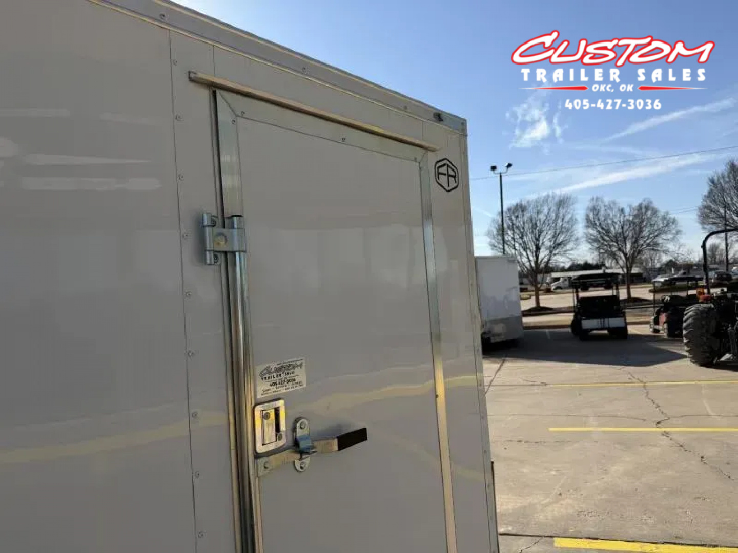 New #055414 2026 FOREST RIVER SA 6 X 10 SINGLE AXLE 3K ENCLOSED W/ REAR RAMP DOOR