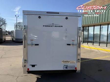 New #055414 2026 FOREST RIVER SA 6 X 10 SINGLE AXLE 3K ENCLOSED W/ REAR RAMP DOOR