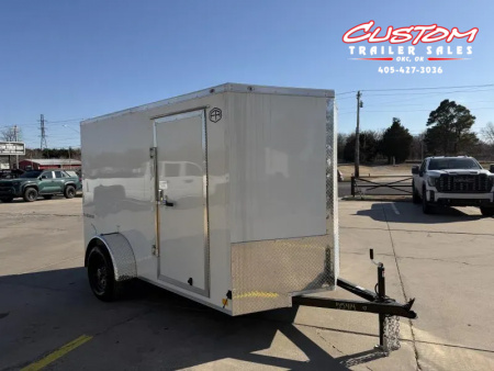 New #055414 2026 FOREST RIVER SA 6 X 10 SINGLE AXLE 3K ENCLOSED W/ REAR RAMP DOOR