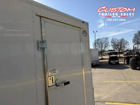 New #055414 2026 FOREST RIVER SA 6 X 10 SINGLE AXLE 3K ENCLOSED W/ REAR RAMP DOOR