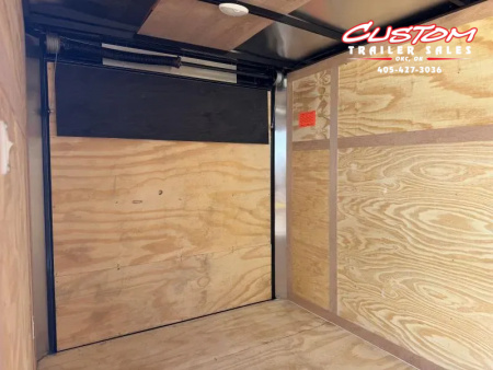 New #055414 2026 FOREST RIVER SA 6 X 10 SINGLE AXLE 3K ENCLOSED W/ REAR RAMP DOOR