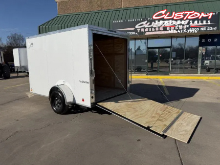 New #055414 2026 FOREST RIVER SA 6 X 10 SINGLE AXLE 3K ENCLOSED W/ REAR RAMP DOOR