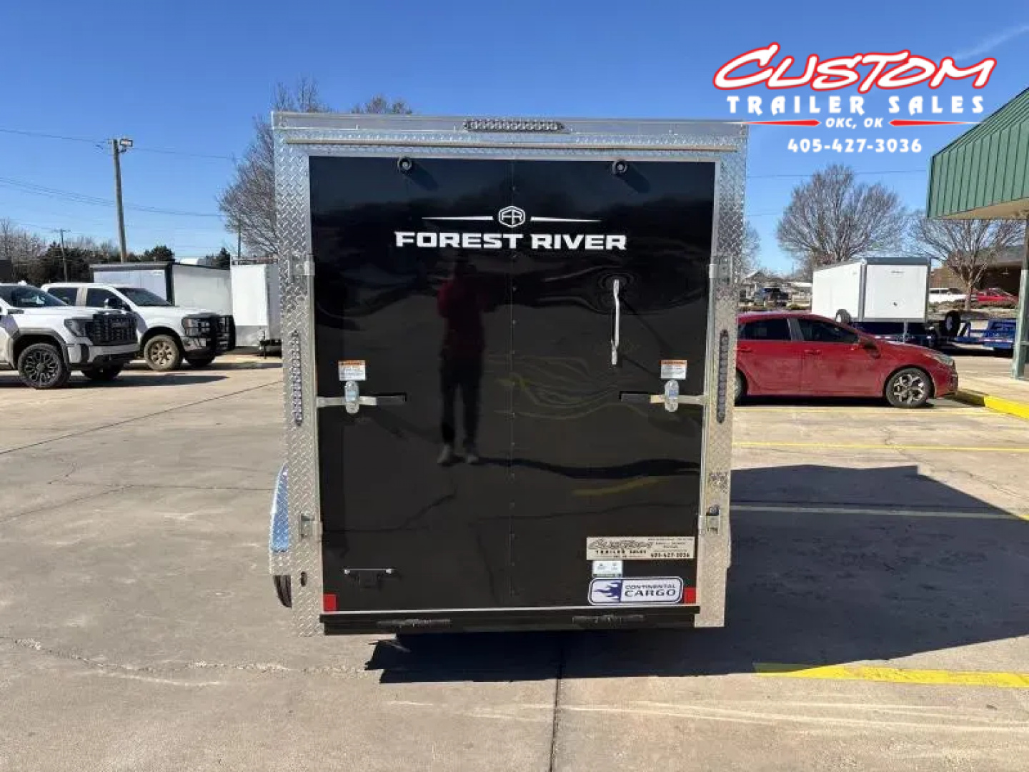 New #055479 2026 FOREST RIVER SA 6 X 10 SINGLE AXLE 3K ENCLOSED W/ REAR RAMP DOOR