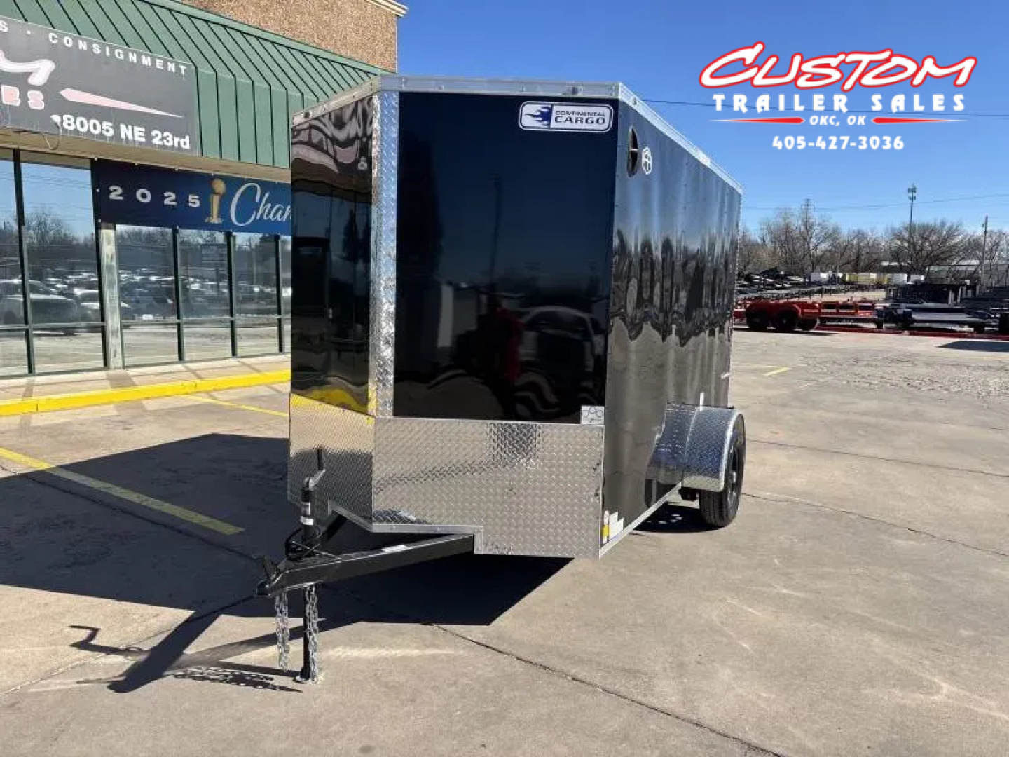 New #055479 2026 FOREST RIVER SA 6 X 10 SINGLE AXLE 3K ENCLOSED W/ REAR RAMP DOOR