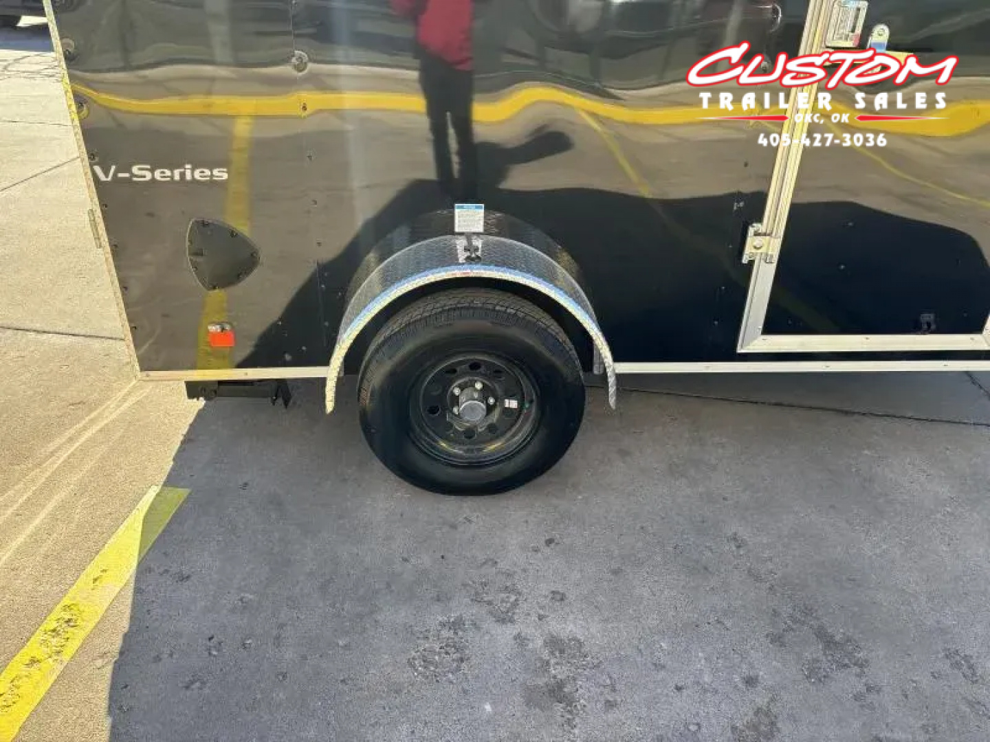 New #055479 2026 FOREST RIVER SA 6 X 10 SINGLE AXLE 3K ENCLOSED W/ REAR RAMP DOOR