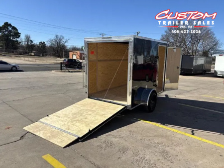 New #055479 2026 FOREST RIVER SA 6 X 10 SINGLE AXLE 3K ENCLOSED W/ REAR RAMP DOOR