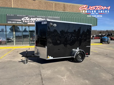 New #055479 2026 FOREST RIVER SA 6 X 10 SINGLE AXLE 3K ENCLOSED W/ REAR RAMP DOOR