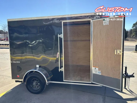 New #055479 2026 FOREST RIVER SA 6 X 10 SINGLE AXLE 3K ENCLOSED W/ REAR RAMP DOOR