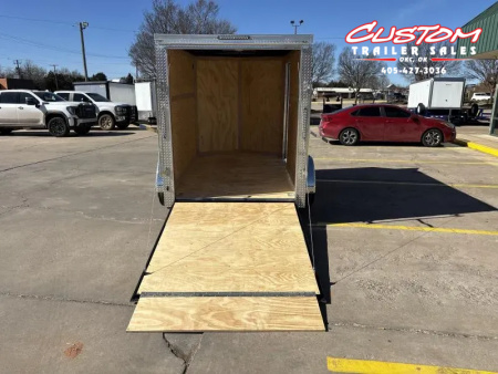 New #055479 2026 FOREST RIVER SA 6 X 10 SINGLE AXLE 3K ENCLOSED W/ REAR RAMP DOOR