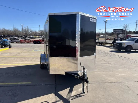 New #055479 2026 FOREST RIVER SA 6 X 10 SINGLE AXLE 3K ENCLOSED W/ REAR RAMP DOOR