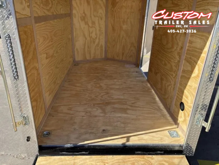 New #055479 2026 FOREST RIVER SA 6 X 10 SINGLE AXLE 3K ENCLOSED W/ REAR RAMP DOOR