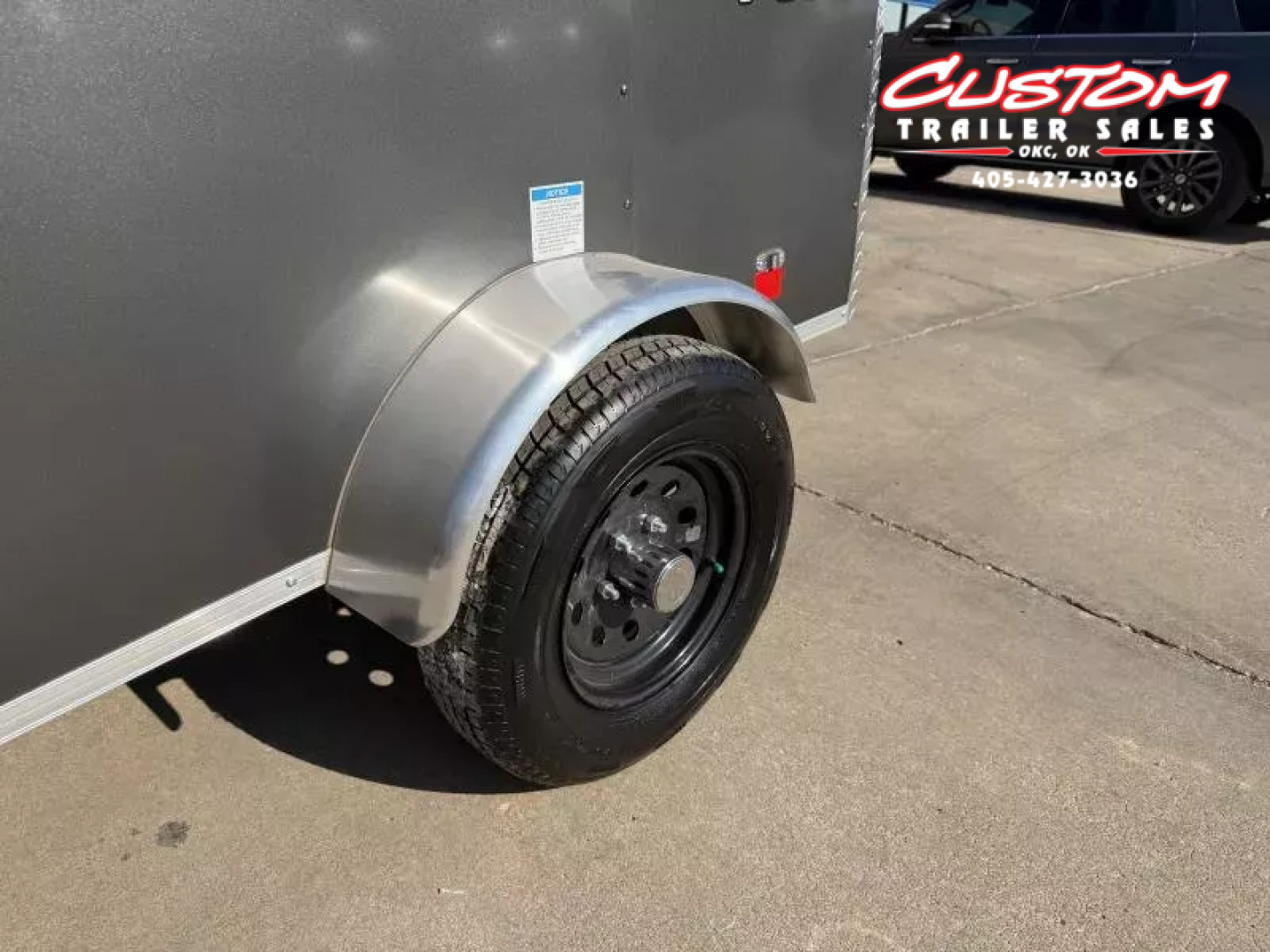 New #055591 2026 FOREST RIVER SA 4 X 6 SINGLE AXLE ENCLOSED 2K W/ REAR BARN DOOR