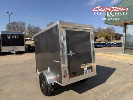 New #055591 2026 FOREST RIVER SA 4 X 6 SINGLE AXLE ENCLOSED 2K W/ REAR BARN DOOR