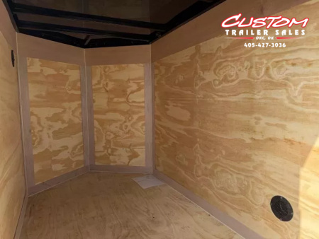 New #055591 2026 FOREST RIVER SA 4 X 6 SINGLE AXLE ENCLOSED 2K W/ REAR BARN DOOR