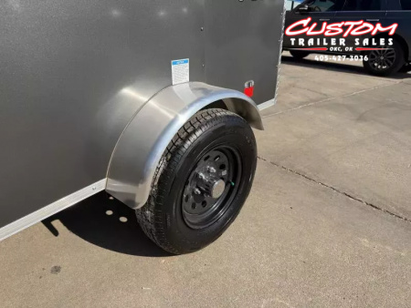 New #055591 2026 FOREST RIVER SA 4 X 6 SINGLE AXLE ENCLOSED 2K W/ REAR BARN DOOR