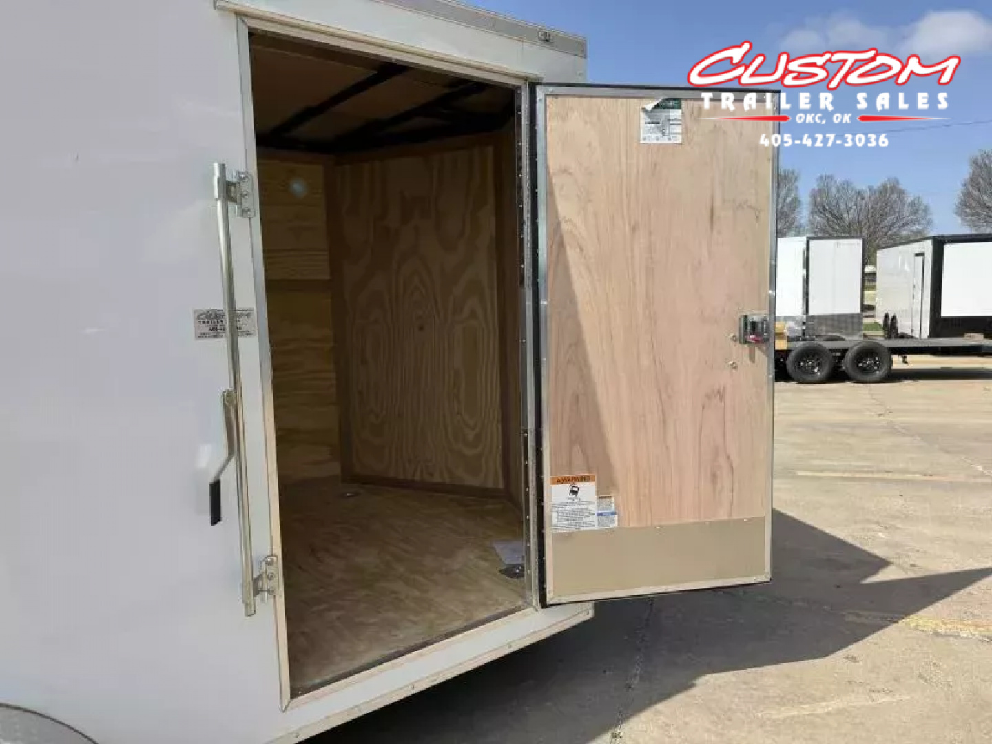 New #055663 2026 FOREST RIVER TA2 7 X 14 TANDEM AXLE 7K ENCLOSED W/ REAR RAMP DOOR