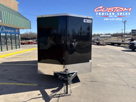 New #055690 2026 FOREST RIVER TA2 7 X 14 TANDEM AXLE 7K ENCLOSED W/ REAR RAMP DOOR