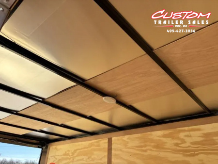 New #055690 2026 FOREST RIVER TA2 7 X 14 TANDEM AXLE 7K ENCLOSED W/ REAR RAMP DOOR