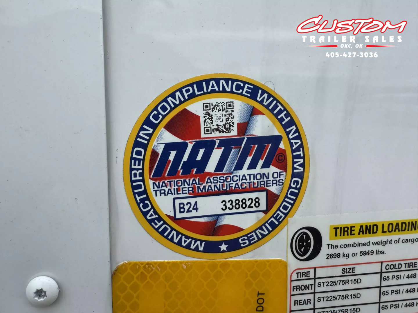 New #096543 2025 FOREST RIVER TA3 8.5 X 24 TANDEM AXLE 10K ENCLOSED W/ REAR RAMP DOOR