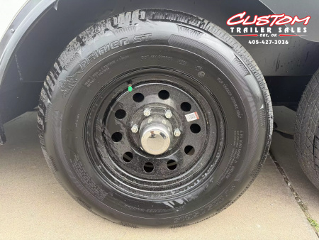 New #096543 2025 FOREST RIVER TA3 8.5 X 24 TANDEM AXLE 10K ENCLOSED W/ REAR RAMP DOOR