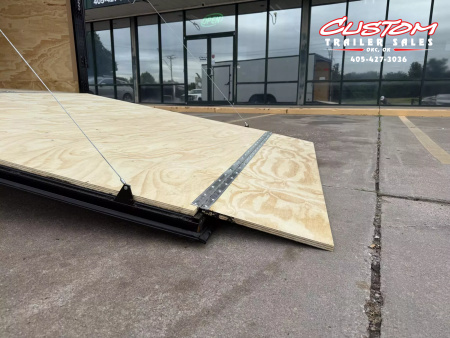 New #096543 2025 FOREST RIVER TA3 8.5 X 24 TANDEM AXLE 10K ENCLOSED W/ REAR RAMP DOOR