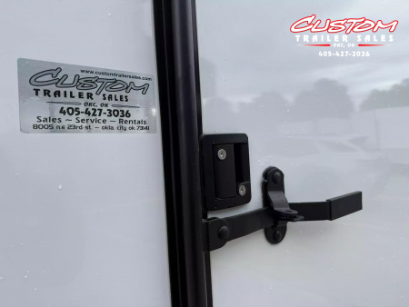 New #096543 2025 FOREST RIVER TA3 8.5 X 24 TANDEM AXLE 10K ENCLOSED W/ REAR RAMP DOOR