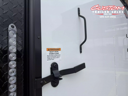 New #096543 2025 FOREST RIVER TA3 8.5 X 24 TANDEM AXLE 10K ENCLOSED W/ REAR RAMP DOOR