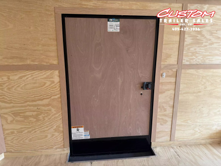 New #096543 2025 FOREST RIVER TA3 8.5 X 24 TANDEM AXLE 10K ENCLOSED W/ REAR RAMP DOOR