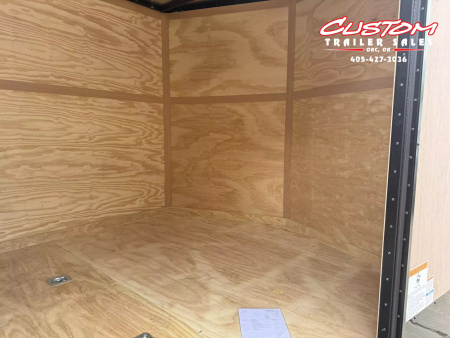 New #096543 2025 FOREST RIVER TA3 8.5 X 24 TANDEM AXLE 10K ENCLOSED W/ REAR RAMP DOOR