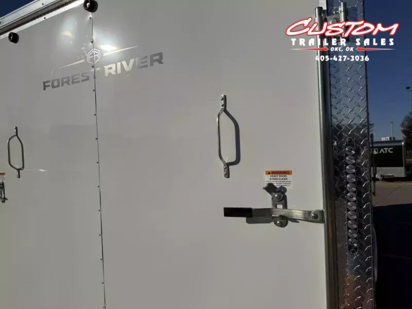 New #097152 2026 FOREST RIVER TA3 8.5 X 24 TANDEM AXLE 10K ENCLOSED W/ REAR RAMP DOOR