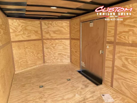 New #097152 2026 FOREST RIVER TA3 8.5 X 24 TANDEM AXLE 10K ENCLOSED W/ REAR RAMP DOOR