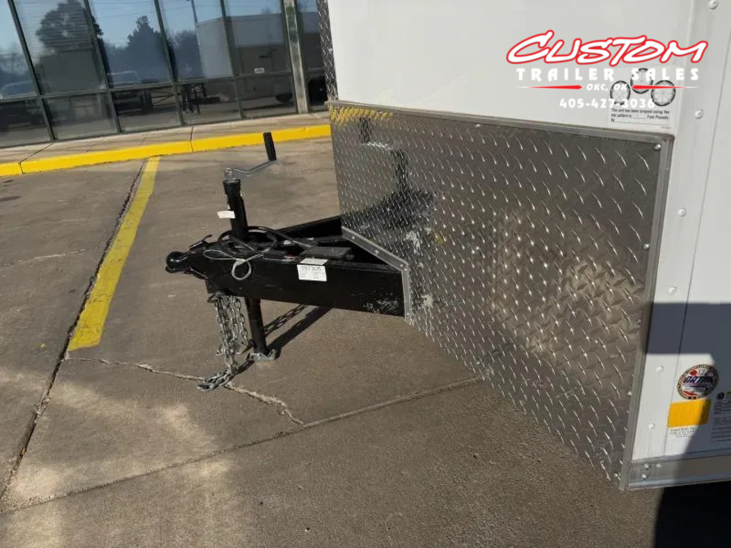 New #097305 2026 FOREST RIVER TA3 7 X 16 TANDEM AXLE 10K ENCLOSED W/ REAR DOUBLE DOORS