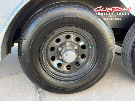 New #097305 2026 FOREST RIVER TA3 7 X 16 TANDEM AXLE 10K ENCLOSED W/ REAR DOUBLE DOORS