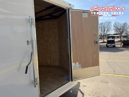 New #097305 2026 FOREST RIVER TA3 7 X 16 TANDEM AXLE 10K ENCLOSED W/ REAR DOUBLE DOORS