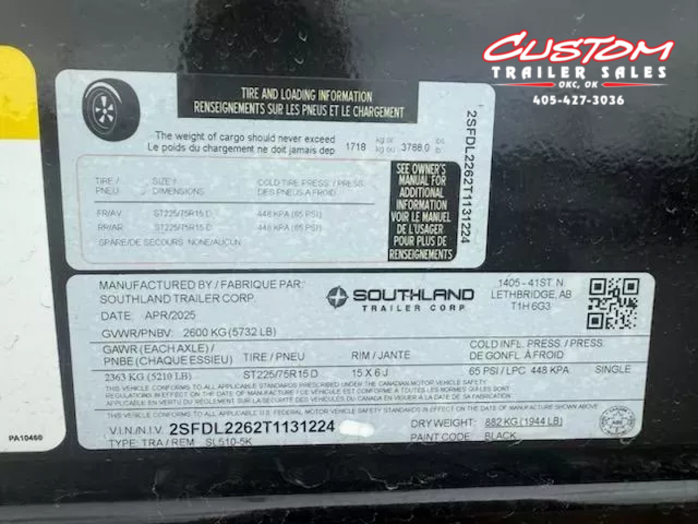 New #131224 2026 SOUTHLAND SL510 5 X 10 SINGLE AXLE 5K BUMPER PULL DUMP W/ SPARE TIRE