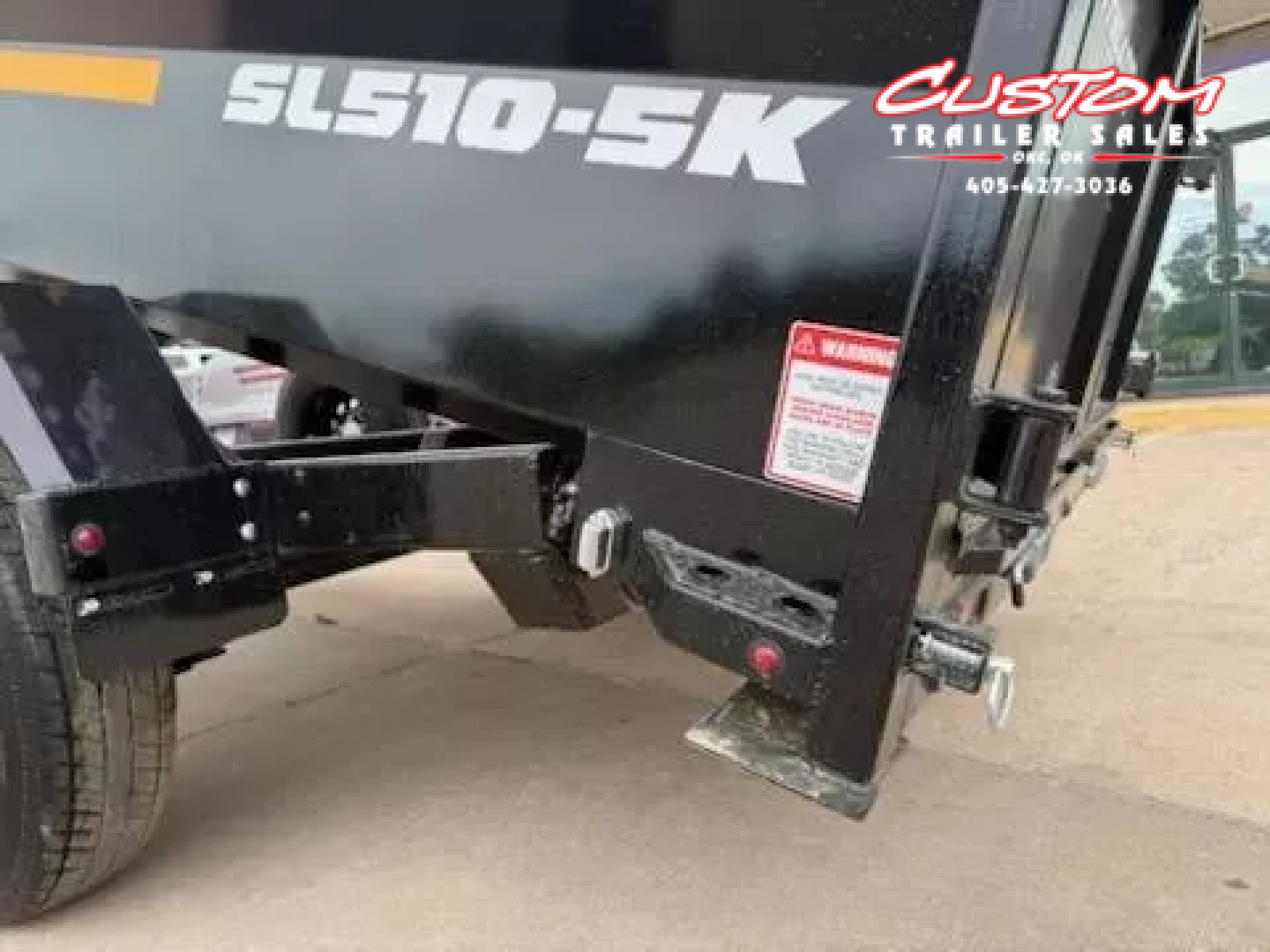 New #131224 2026 SOUTHLAND SL510 5 X 10 SINGLE AXLE 5K BUMPER PULL DUMP W/ SPARE TIRE