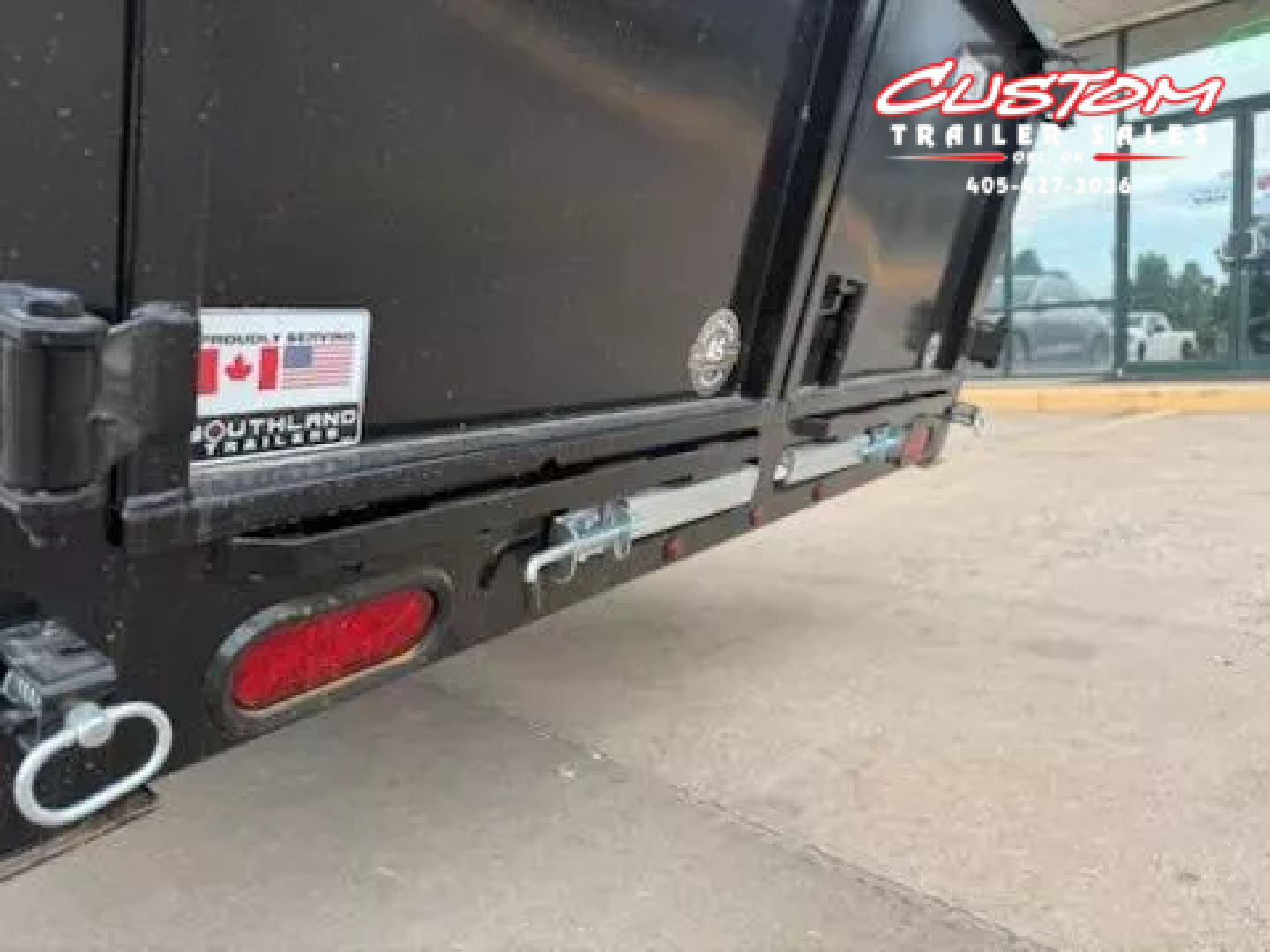 New #131224 2026 SOUTHLAND SL510 5 X 10 SINGLE AXLE 5K BUMPER PULL DUMP W/ SPARE TIRE