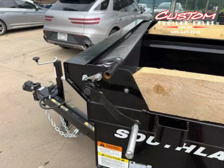 New #131224 2026 SOUTHLAND SL510 5 X 10 SINGLE AXLE 5K BUMPER PULL DUMP W/ SPARE TIRE