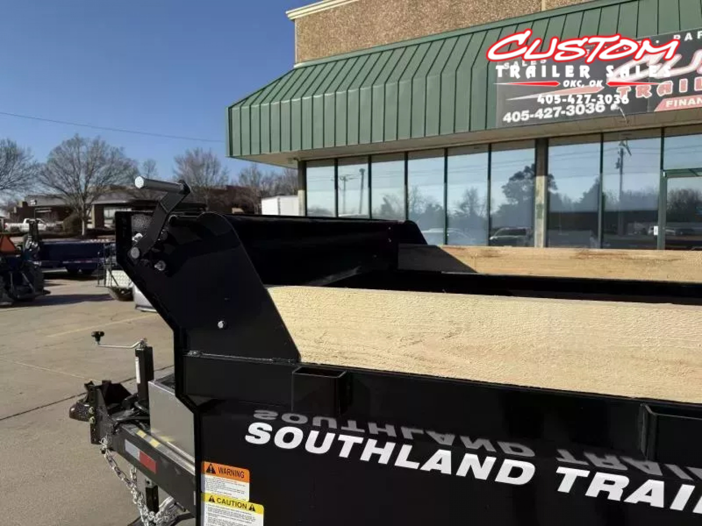 New #131448 2026 SOUTHLAND SL612 6 X 12 TANDEM AXLE 10K BUMPER PULL DUMP TRAILER W/ SPARE TIRE