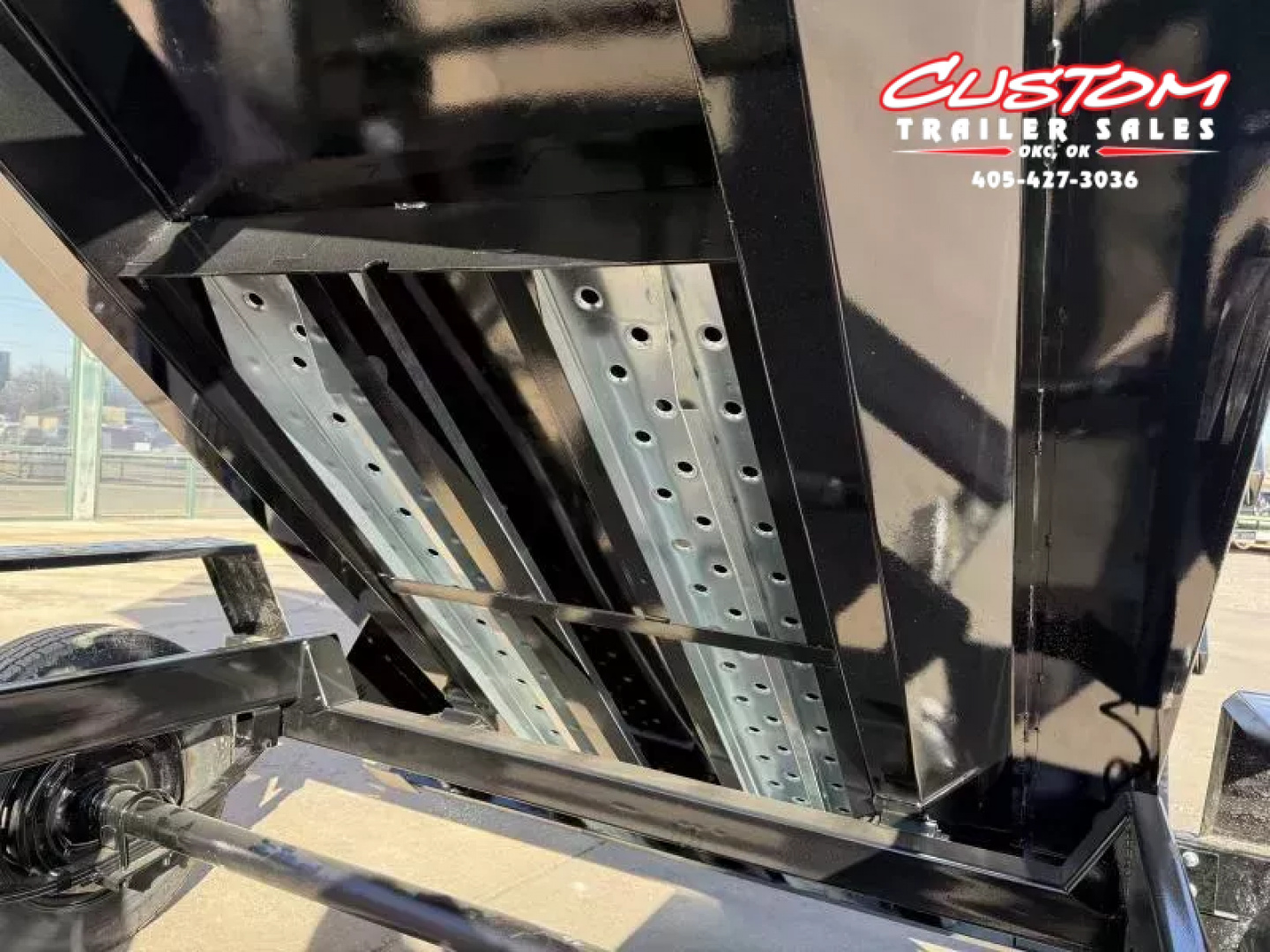 New #131448 2026 SOUTHLAND SL612 6 X 12 TANDEM AXLE 10K BUMPER PULL DUMP TRAILER W/ SPARE TIRE