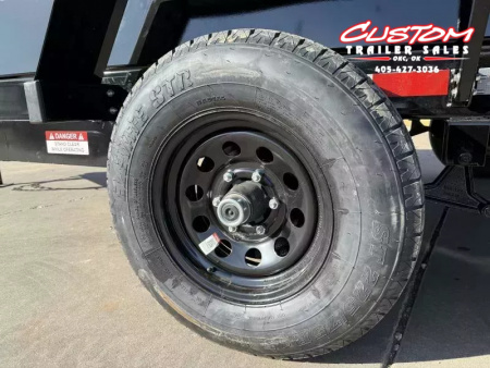 New #131448 2026 SOUTHLAND SL612 6 X 12 TANDEM AXLE 10K BUMPER PULL DUMP TRAILER W/ SPARE TIRE