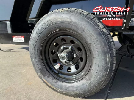 New #134254 2026 SOUTHLAND SL612 6 X 12 TANDEM AXLE 10K BUMPER PULL DUMP TRAILER W/ SPARE TIRE