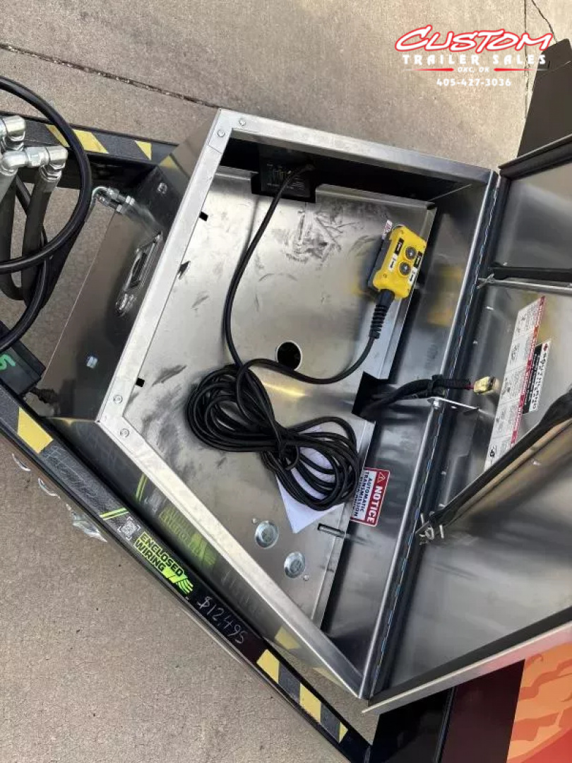 New #141143 2026 SOUTHLAND SL714-16KHD 14 X 83 TANDEM AXLE 16K BUMPER PULL DUMP W/ HYD. JACK & SPARE