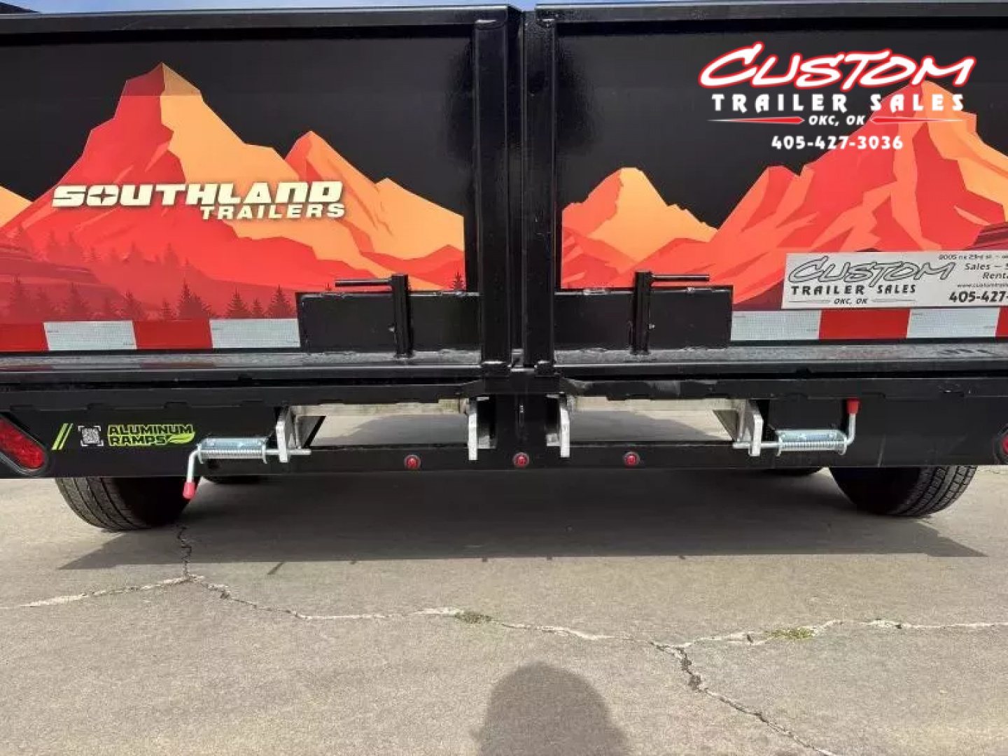 New #141143 2026 SOUTHLAND SL714-16KHD 14 X 83 TANDEM AXLE 16K BUMPER PULL DUMP W/ HYD. JACK & SPARE