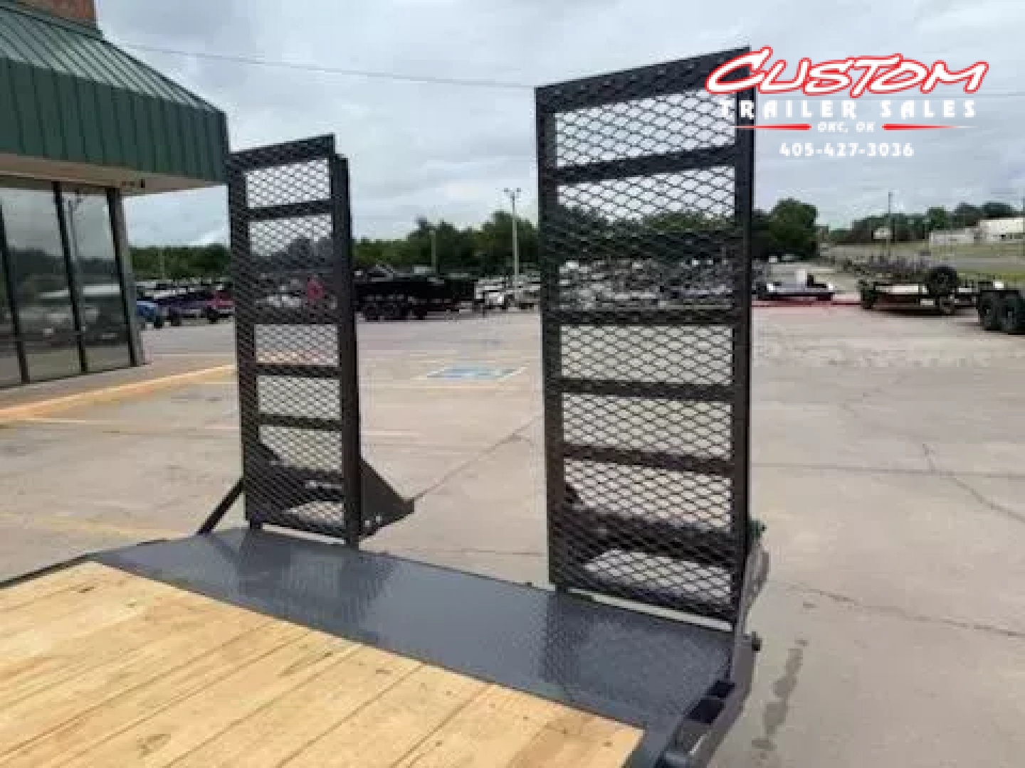 New #143649 2025 LAMAR H6 20 X 83 TANDEM AXLE 14K EQUIPMENT HAULER W/ STAND UP RAMPS